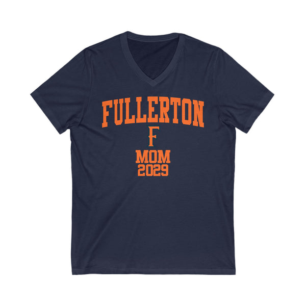 CSUF29 MOM V-Neck Tee