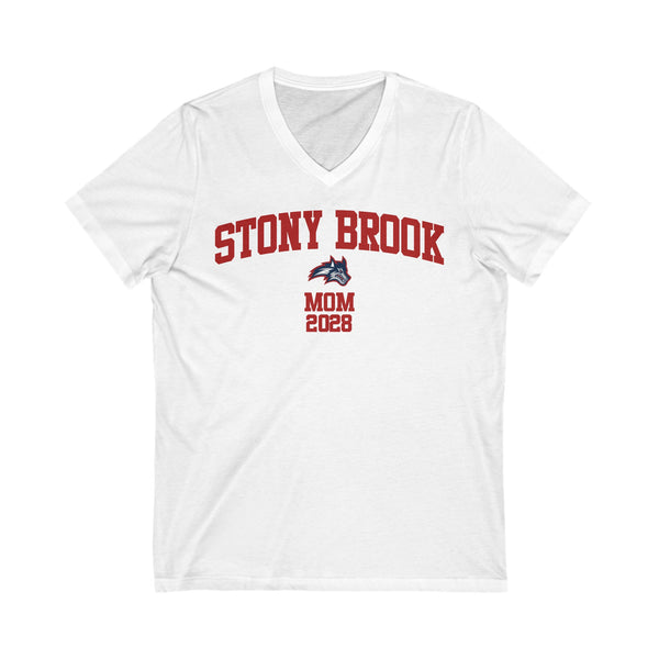 Stony Brook Class of 2028 MOM V-Neck Tee
