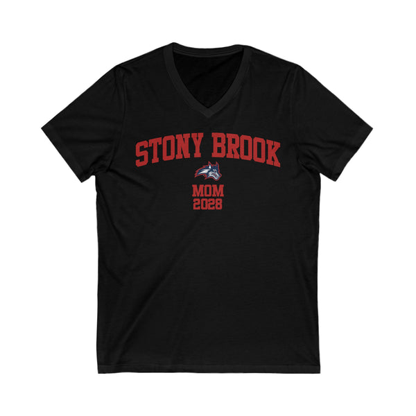 Stony Brook Class of 2028 MOM V-Neck Tee