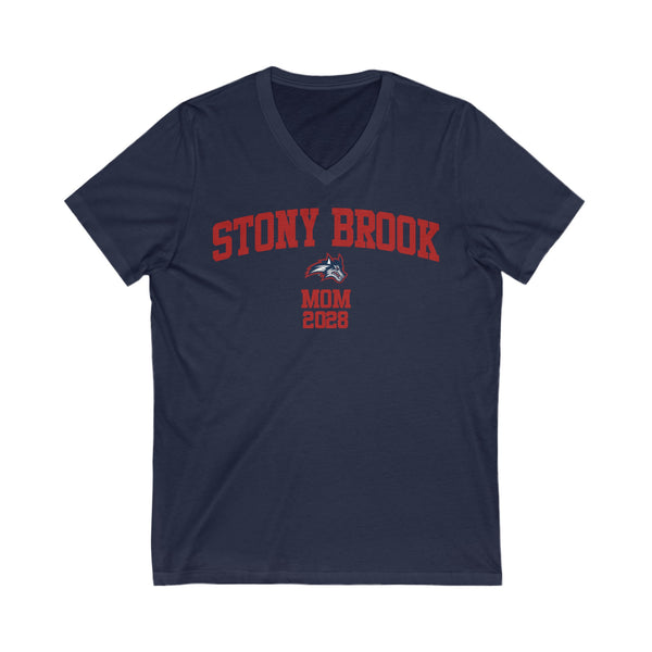 Stony Brook Class of 2028 MOM V-Neck Tee