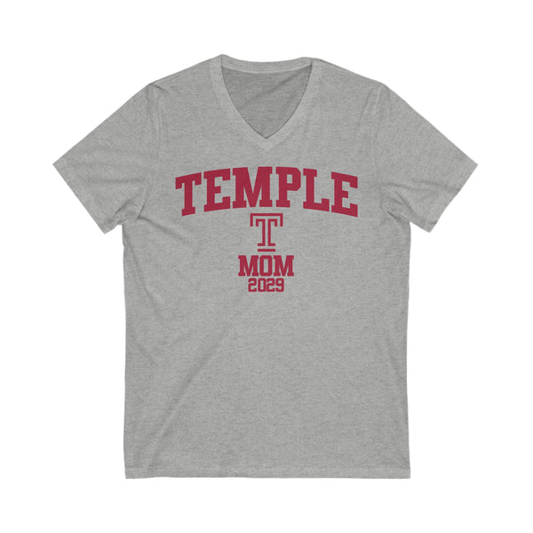 Temple 2029 MOM V-Neck Tee