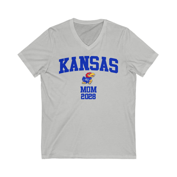 KU Class of 2028 MOM V-Neck Tee