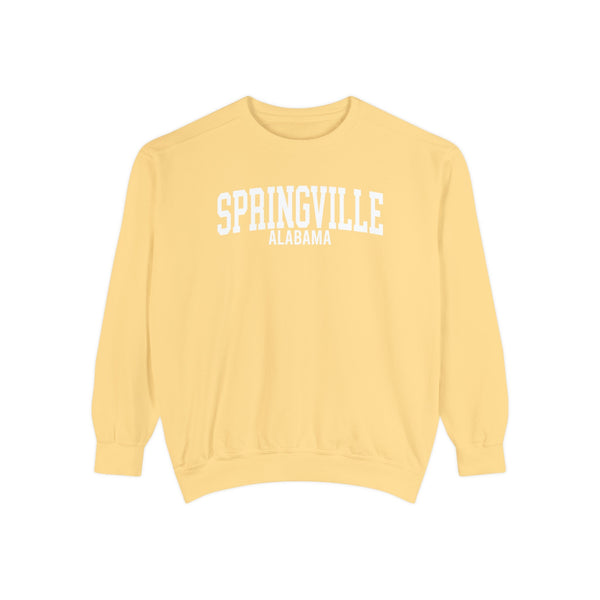 Springville Alabama Comfort Colors Sweatshirt