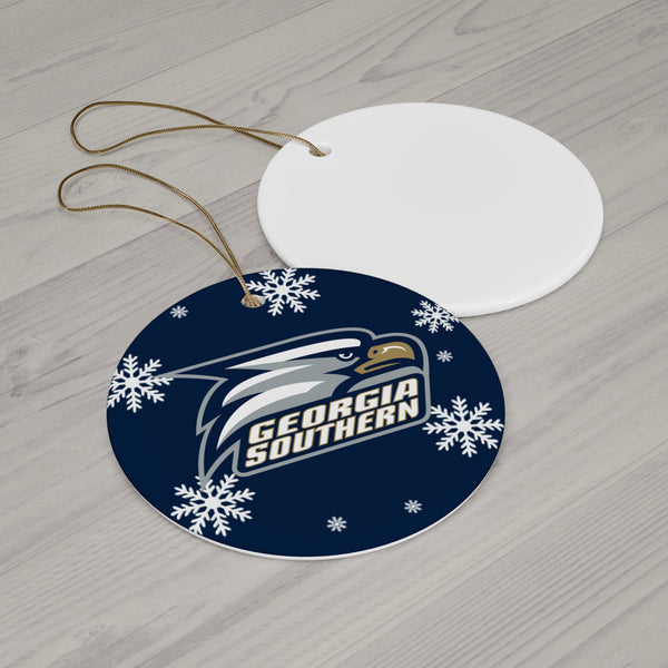 Georgia Southern Ceramic Ornaments
