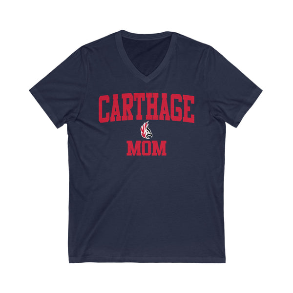 Carthage MOM V-Neck Tee