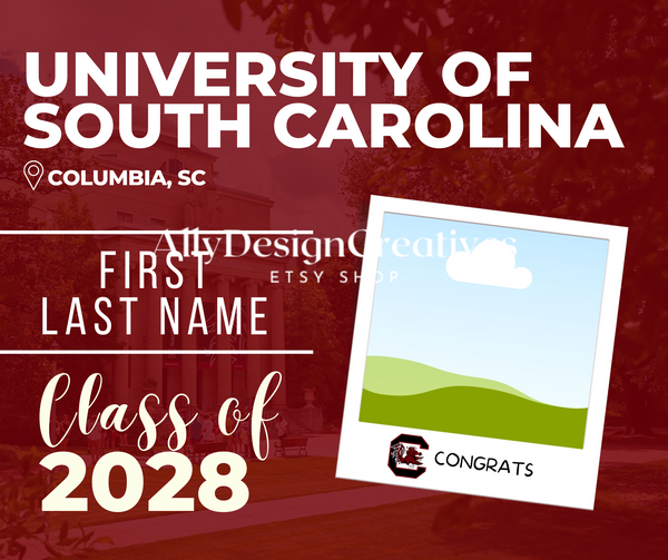 3 South Carolina Digital Template