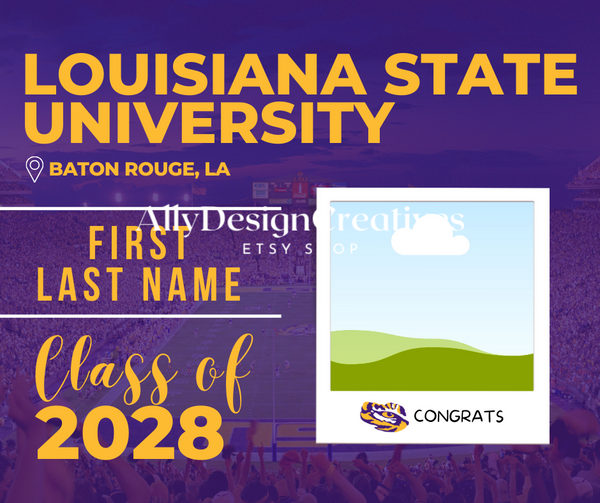 3 LSU Digital Template