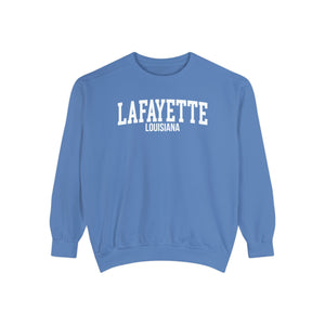 Lafayette Louisiana Comfort Colors Sweatshirt