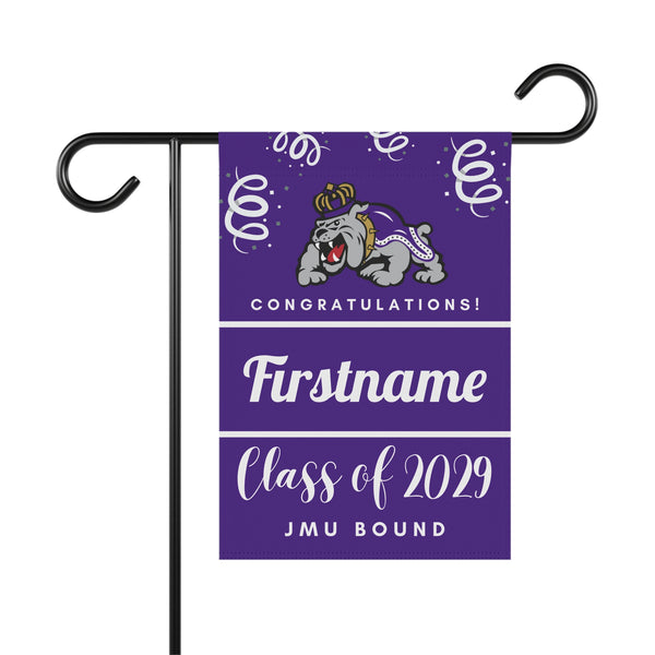 Personalized JMU 2029 Yard Flag