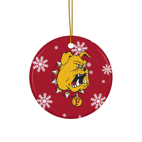 Ferris State Ceramic Ornaments