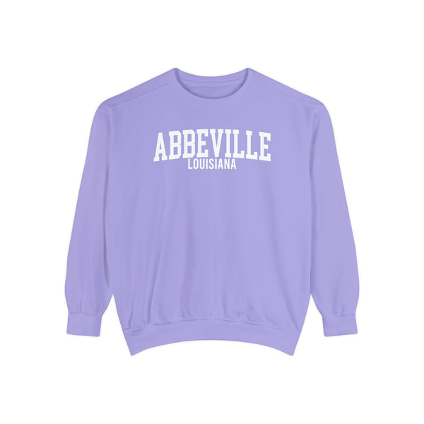 Abbeville Louisiana Comfort Colors Sweatshirt