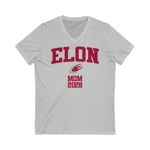Elon Class of 2028 MOM V-Neck Tee