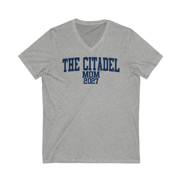 The Citadel Class of 2027 MOM V-Neck Tee