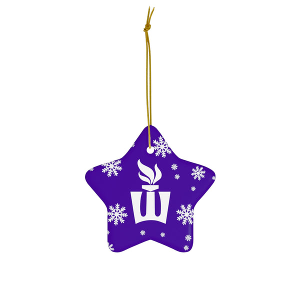 Winona State Ceramic Ornaments