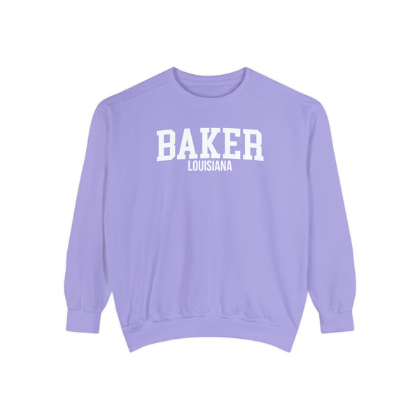 Baker Louisiana Comfort Colors Sweatshirt