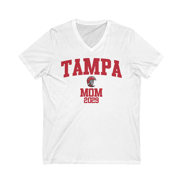 Tampa Class of 2029 MOM V-Neck Tee