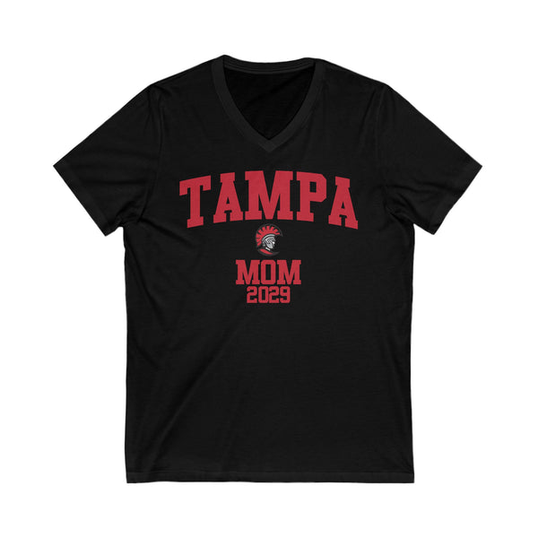 Tampa Class of 2029 MOM V-Neck Tee