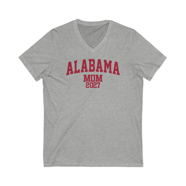 Alabama Class of 2027 MOM V-Neck Tee