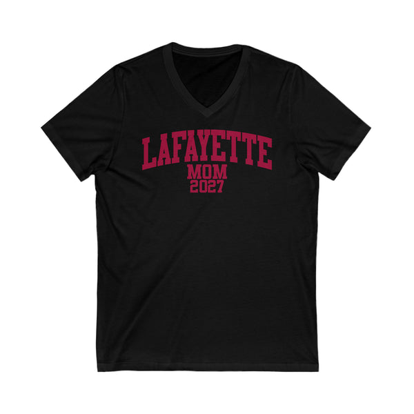 Lafayette Class of 2027 MOM V-Neck Tee