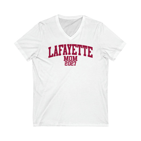 Lafayette Class of 2027 MOM V-Neck Tee