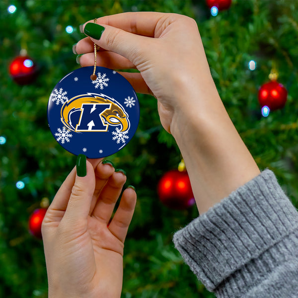 Kent State Ceramic Ornaments