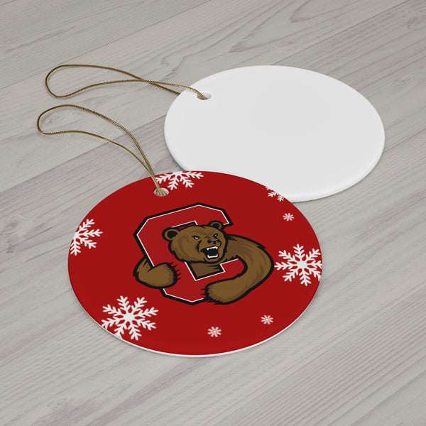 Cornell Ceramic Ornaments