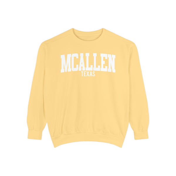 McAllen Texas Comfort Colors Sweatshirt