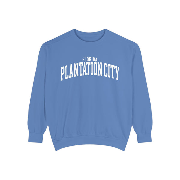 Plantation City Florida Comfort Colors Sweatshirt