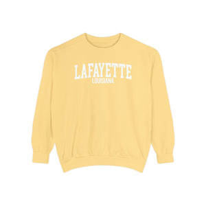 Lafayette Louisiana Comfort Colors Sweatshirt