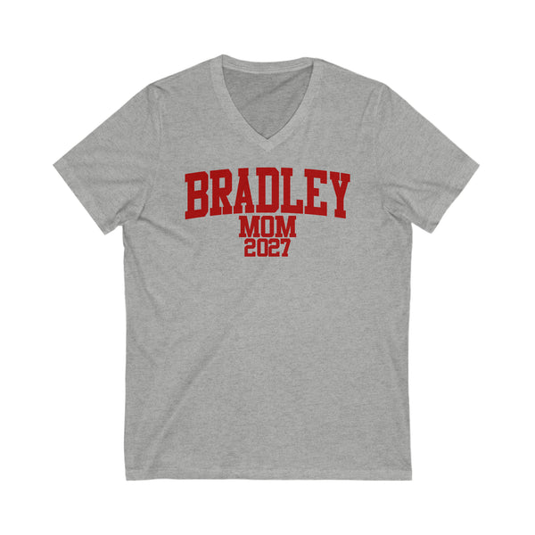 Bradley Class of 2027 MOM V-Neck Tee