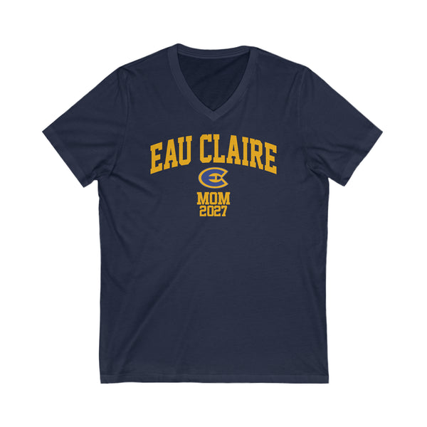 UWEC Class of 2027 MOM V-Neck Tee