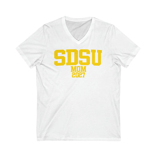 South Dakota State Class of 2027 MOM V-Neck Tee