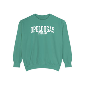 Opelousas Louisiana Comfort Colors Sweatshirt