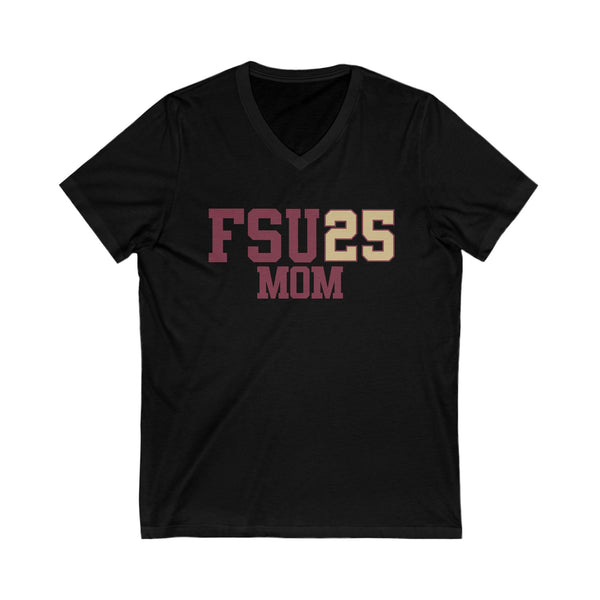 FSU25 MOM V-Neck Tee