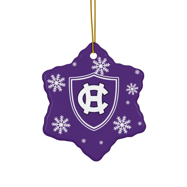 Holy Cross Ceramic Ornaments