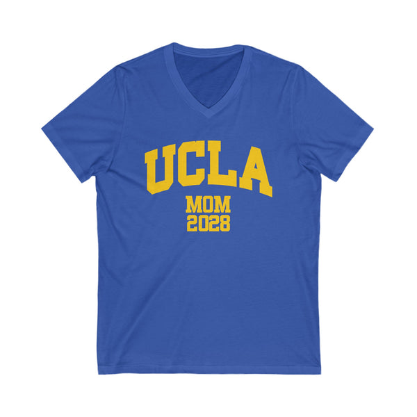 UCLA Class of 2028 MOM V-Neck Tee