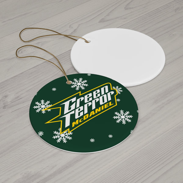 McDaniel College Ceramic Ornaments