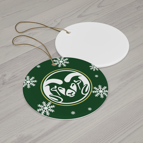 Colorado State Ceramic Ornaments