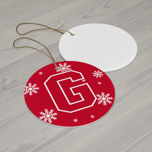 Grove City College Ceramic Ornaments