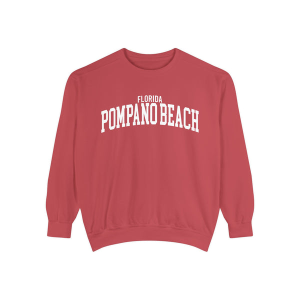 Pompano Beach Florida Comfort Colors Sweatshirt