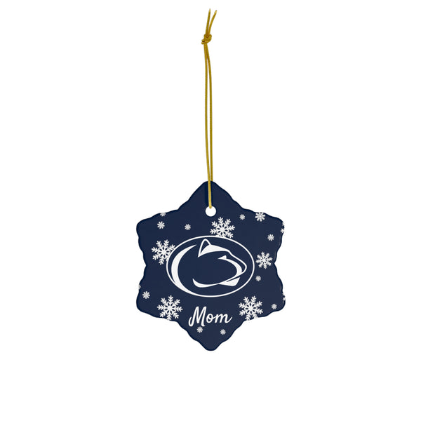 PSU Mom Ceramic Ornaments