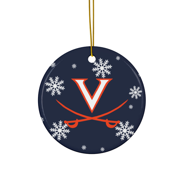 UVA Ceramic Ornaments