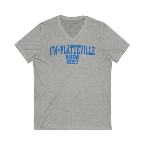 UW Platteville Class of 2027 MOM V-Neck Tee