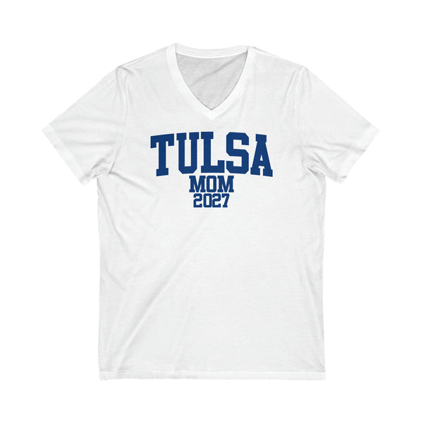Tulsa Class of 2027 MOM V-Neck Tee