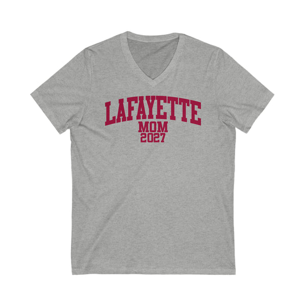 Lafayette Class of 2027 MOM V-Neck Tee