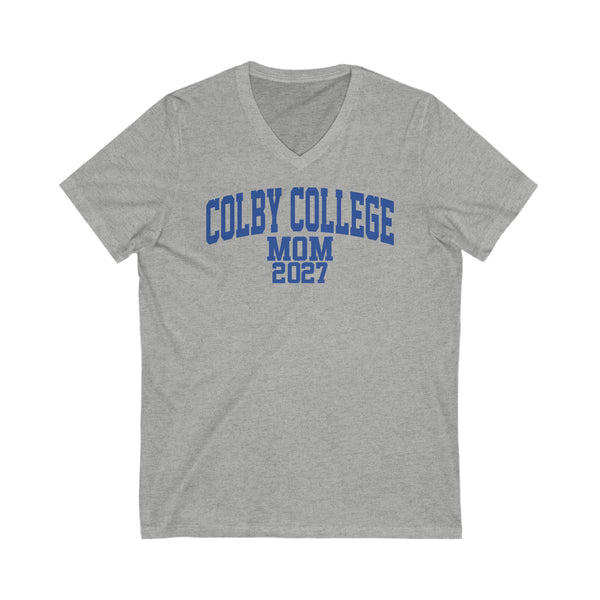 Colby College Class of 2027 MOM V-Neck Tee