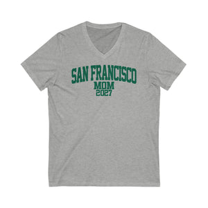 San Francisco Class of 2027 MOM V-Neck Tee