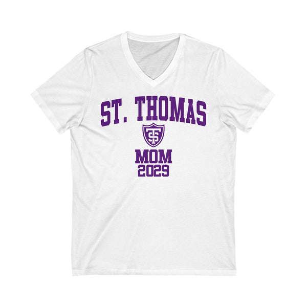 St. Thomas 2029 MOM V-Neck Tee