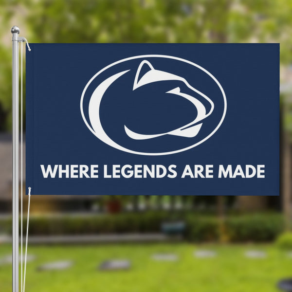 Penn State Flag - Where Legends are Made