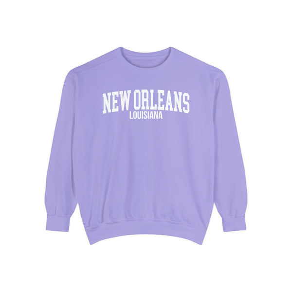 New Orleans Louisiana Comfort Colors Sweatshirt